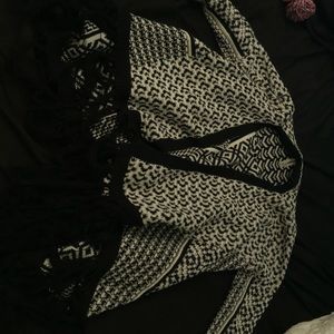 Bethany Mota x Aeropostale fringe cardigan